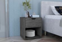 Finding the Perfect Light Gray Nightstand for Our Small Spaces