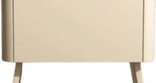 Why We Love This Elegant White Bedside Table with Storage