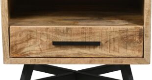 Why We Love the Bree 22-Inch Rustic Nightstand in Our Home