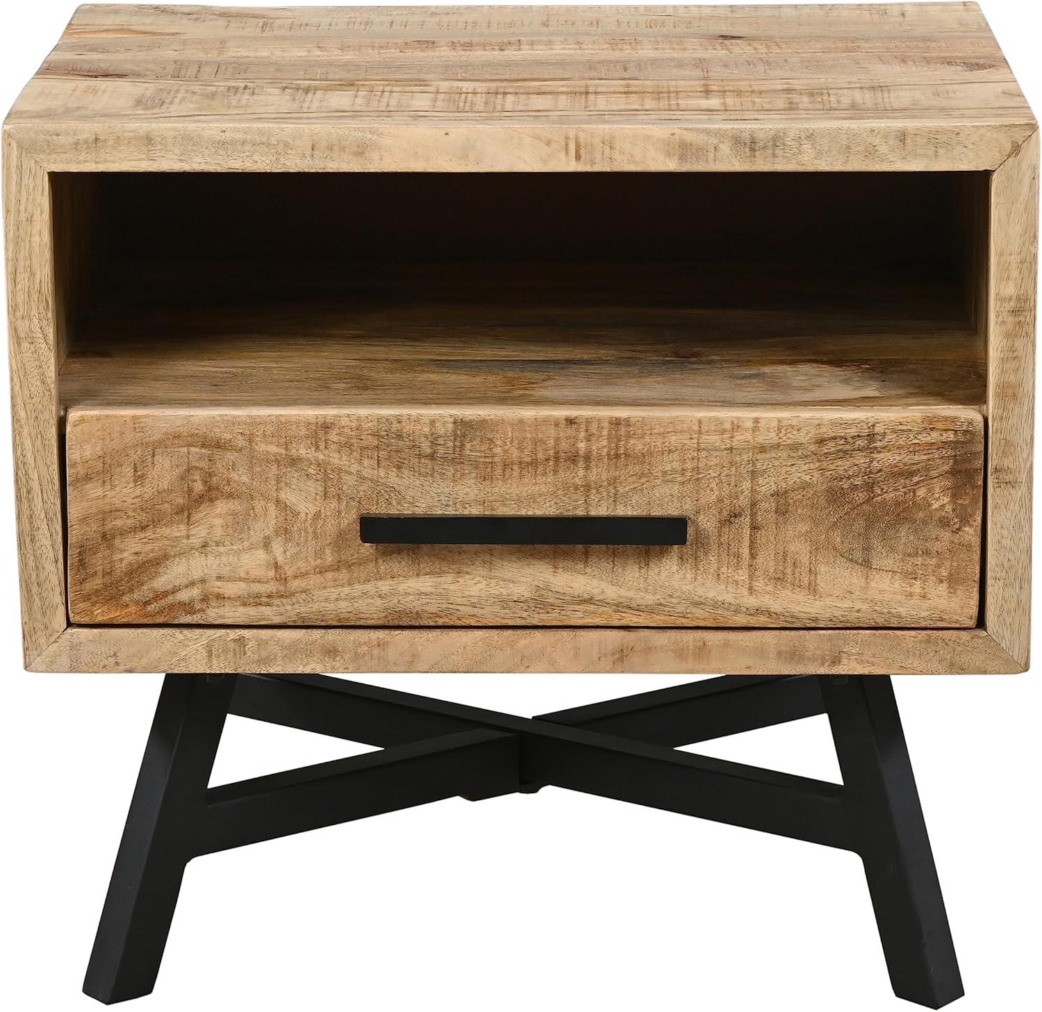Why We Love the Bree 22-Inch Rustic Nightstand in Our Home
