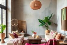 23 Inspiring Ways to Create a Boho Eclectic Space with Layered Textiles