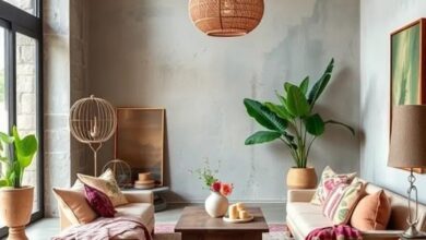 23 Inspiring Ways to Create a Boho Eclectic Space with Layered Textiles