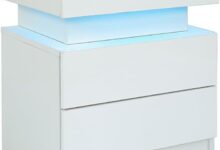 Why We Love the CuisinSmart LED Nightstand’s Style & Storage