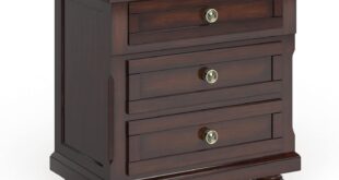 Our Honest Take on the Furniture of America Jalen Cherry Nightstand