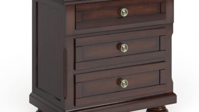 Our Honest Take on the Furniture of America Jalen Cherry Nightstand