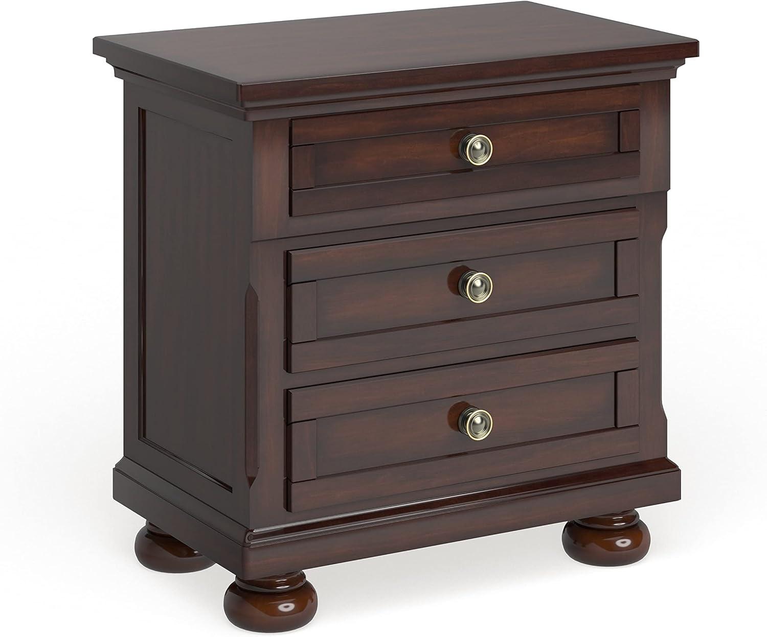 Our Honest Take on the Furniture of America Jalen Cherry Nightstand
