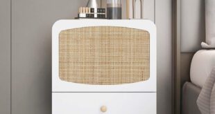 Why We Love Our Modern White Nightstand: Stylish, Sturdy & Safe
