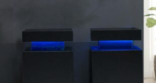 How We Transformed Our Bedroom with Sleek LED Nightstands