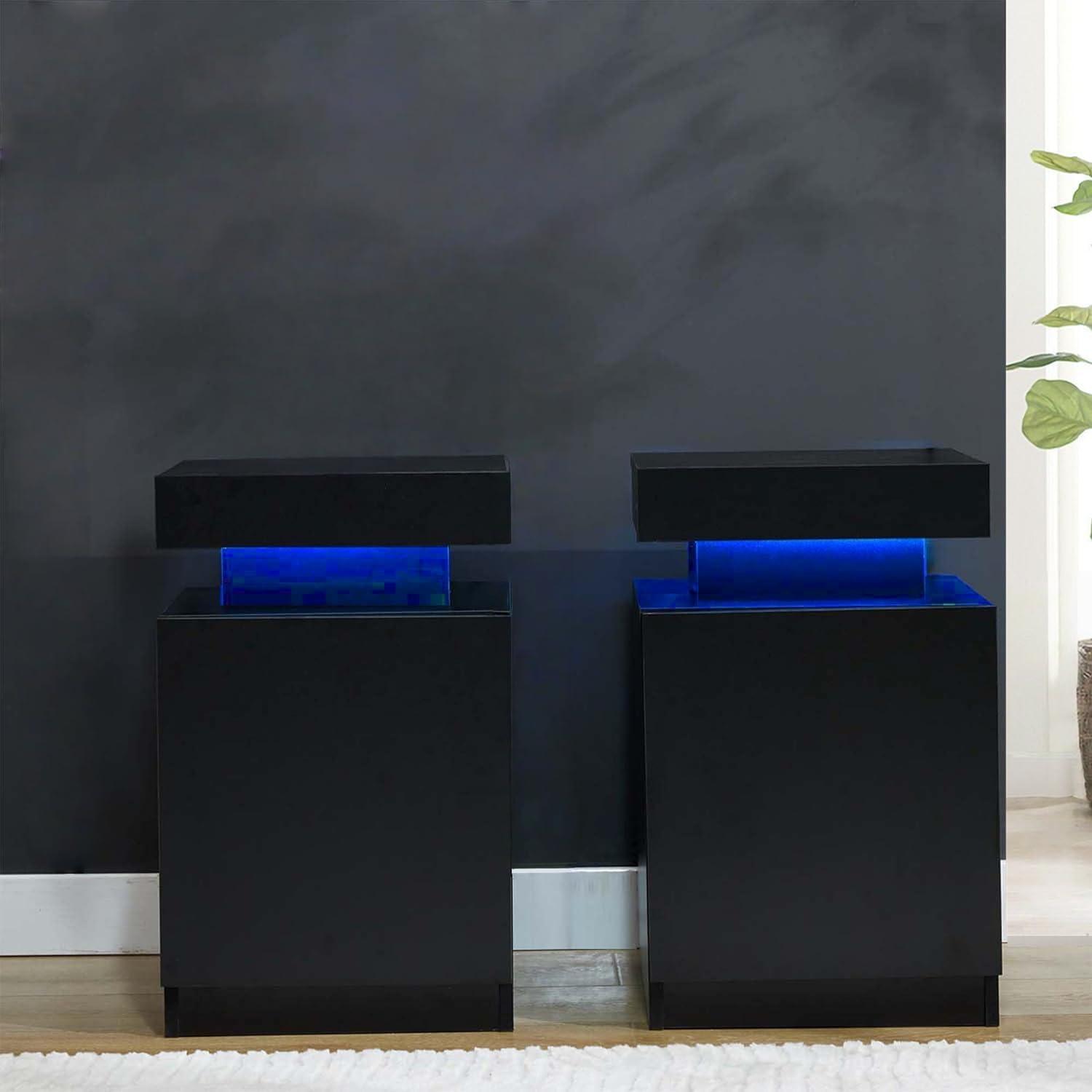 How We Transformed Our Bedroom with Sleek LED Nightstands