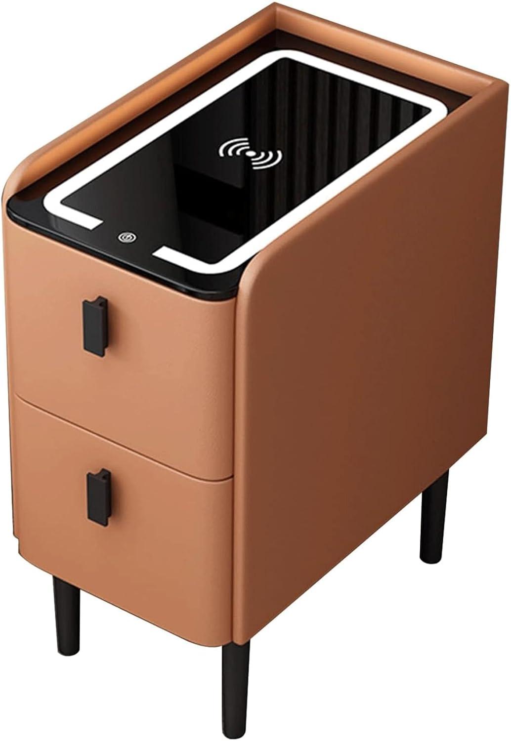 How We Fell for This Elegant Smart Bedside Table with USB Charging