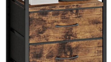 How We Organized Our Space with Fixwal’s Rustic Night Stand