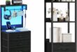 How We Organize with the Furnulem 4-Tier Corner Shelf