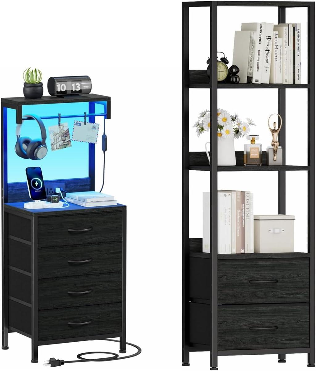 How We Organize with the Furnulem 4-Tier Corner Shelf