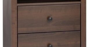 Why We Love the Prepac Yaletown 2-Drawer Tall Nightstand