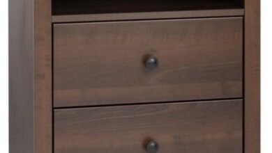 Why We Love the Prepac Yaletown 2-Drawer Tall Nightstand