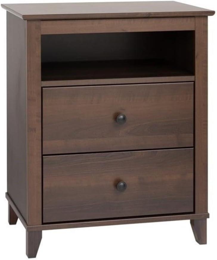 Why We Love the Prepac Yaletown 2-Drawer Tall Nightstand