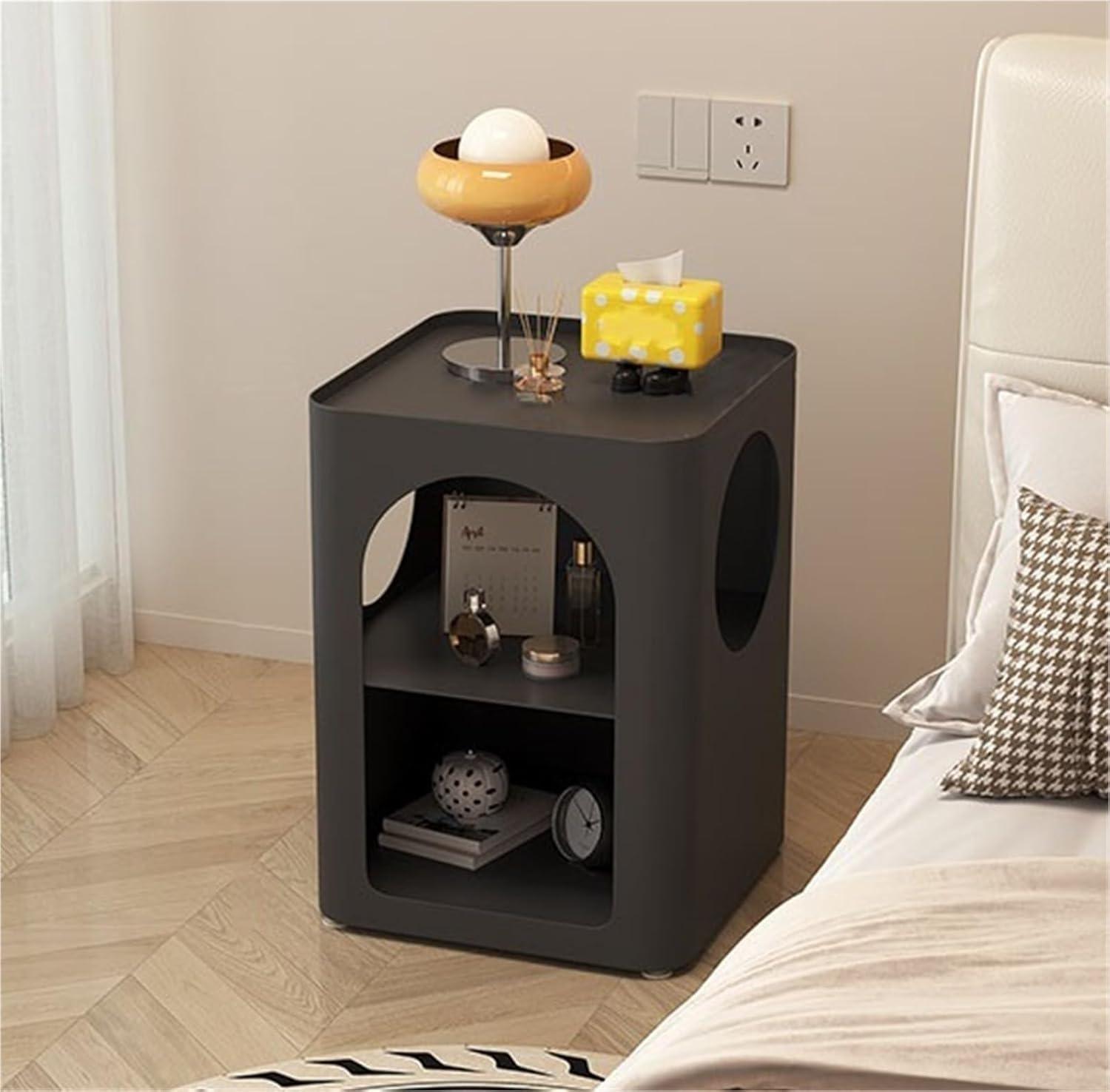 How We Organized Our Living Room with a Sleek Modern Side Table