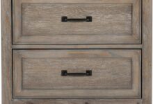 How We Fell for the Two-Tone Transitional Nightstand Drawers