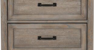 How We Fell for the Two-Tone Transitional Nightstand Drawers