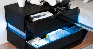 How We Transformed Our Bedroom with This Smart LED Nightstand