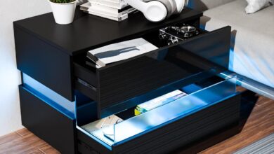 How We Transformed Our Bedroom with This Smart LED Nightstand