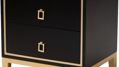 Our Take on the Baxton Studio Donald: Sleek Storage with Glam Flair