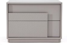 Our Honest Take: Sleek Modern Bedside Table with Ample Storage