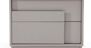 Our Honest Take: Sleek Modern Bedside Table with Ample Storage