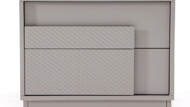 Our Honest Take: Sleek Modern Bedside Table with Ample Storage