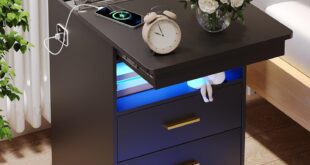 Our Take on the Modern Nightstand with Gun Drawer & USB Ports