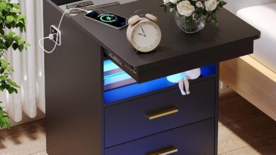 Our Take on the Modern Nightstand with Gun Drawer & USB Ports