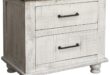 Why We Love the HomeRoots 29″ White Two Drawer Nightstand