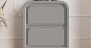 How Our Wooden Night Stand Transformed Small Space Storage