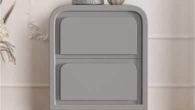 How Our Wooden Night Stand Transformed Small Space Storage