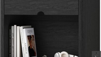 Why We Love Our 24″ Nightstand with Built-In Charging Station