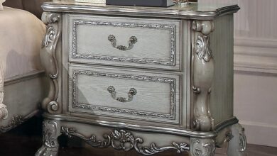 Why We Love This Classic Rococo Nightstand for Our Bedroom