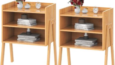 How We Organized Our Space with Bigbiglife Bamboo Nightstands