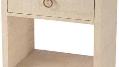 Why We Love the ASOS Raffia Nightstand: Natural Charm & Function