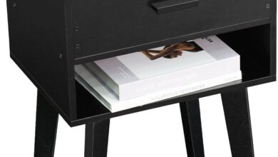 Our Honest Take on the Lerliuo Black Nightstand for Small Spaces