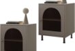 Our Honest Take on the Oversize Nordic Wooden Bedside Stand