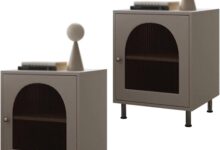Our Honest Take on the Oversize Nordic Wooden Bedside Stand