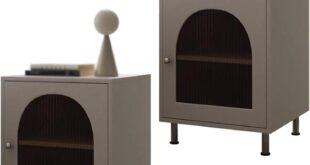 Our Honest Take on the Oversize Nordic Wooden Bedside Stand