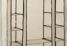 How We Organized Our Space with a Portable Cream Wardrobe