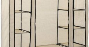 How We Organized Our Space with a Portable Cream Wardrobe