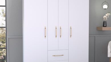 How We Organized Our Space with a Multi-Section Wardrobe