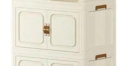 How We Organized Our Space with This Folding Multi-Layer Wardrobe