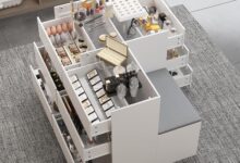 Our Take on the Homsee Wardrobe Island: Stylish Storage & Seating