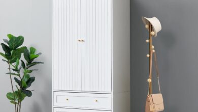 Our Honest Take on the LEVNARY Armoire: Stylish Storage Solution