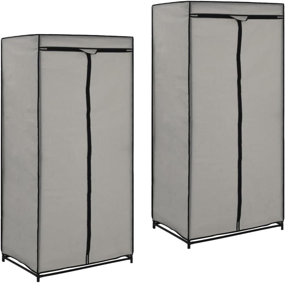 How We Organized Our Space with a Stylish Grey Wardrobe