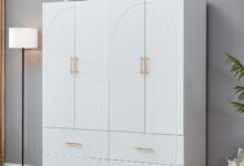 Our Honest Take on the 4-Door White Armoire Wardrobe’s Value